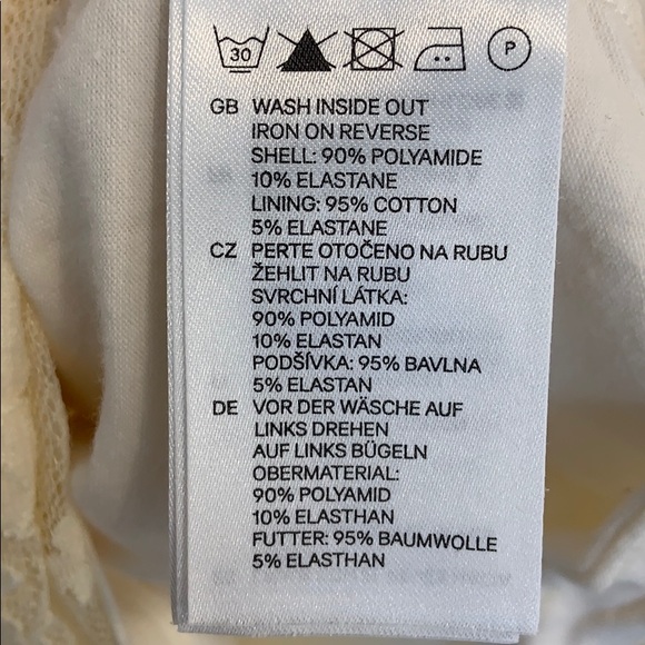 Lace bodycon dress. S. - Picture 4 of 4